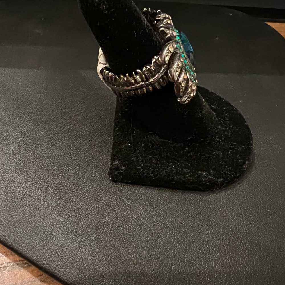 Peacock Feather Ring. - image 2